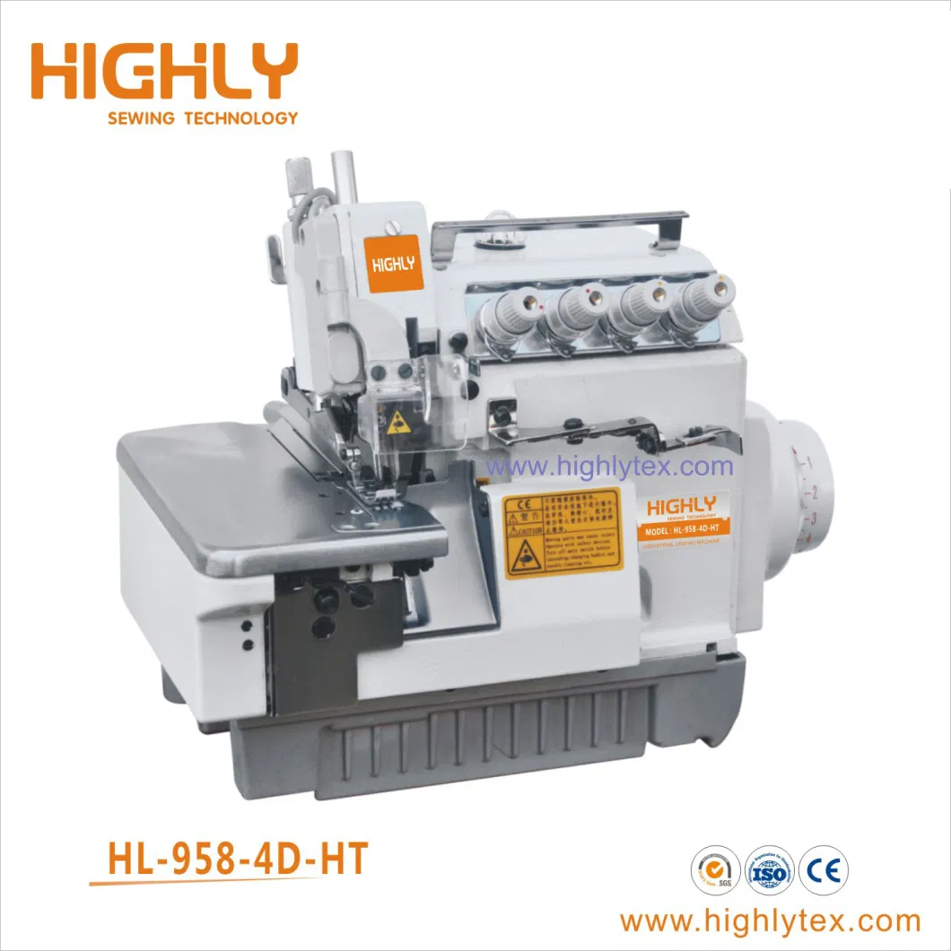 Hl-958-4D-Ht High Speed Computerized Direct Drive Overlock Sewing Machine