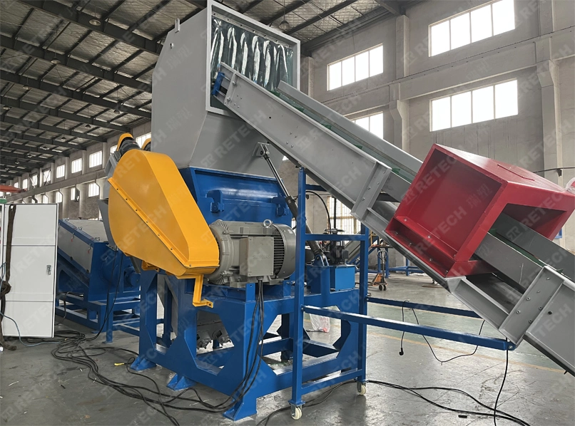 Automatic Waste Plastic LDPE Film/LLDPE Stretch Film PP Woven Bag/Jumbo Bag Recycling Washing Machine/Plastic Granulator/Crushing Machine/Crusher
