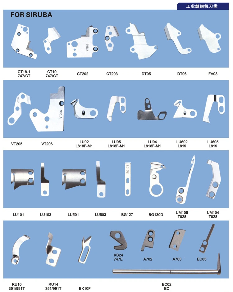 knives for Sewing Machinery -1