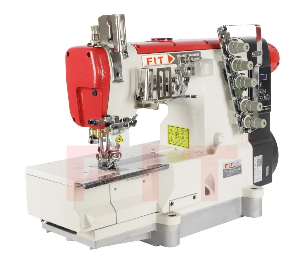 Direct Drive High Speed Flatbed Interlock Sewing Machine Fit-500zd-01CB