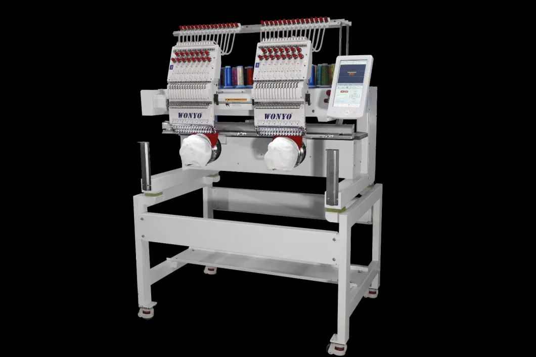 Wonyo Similar to Ricoma Portable 2 Head Computerized Embroidery Machine