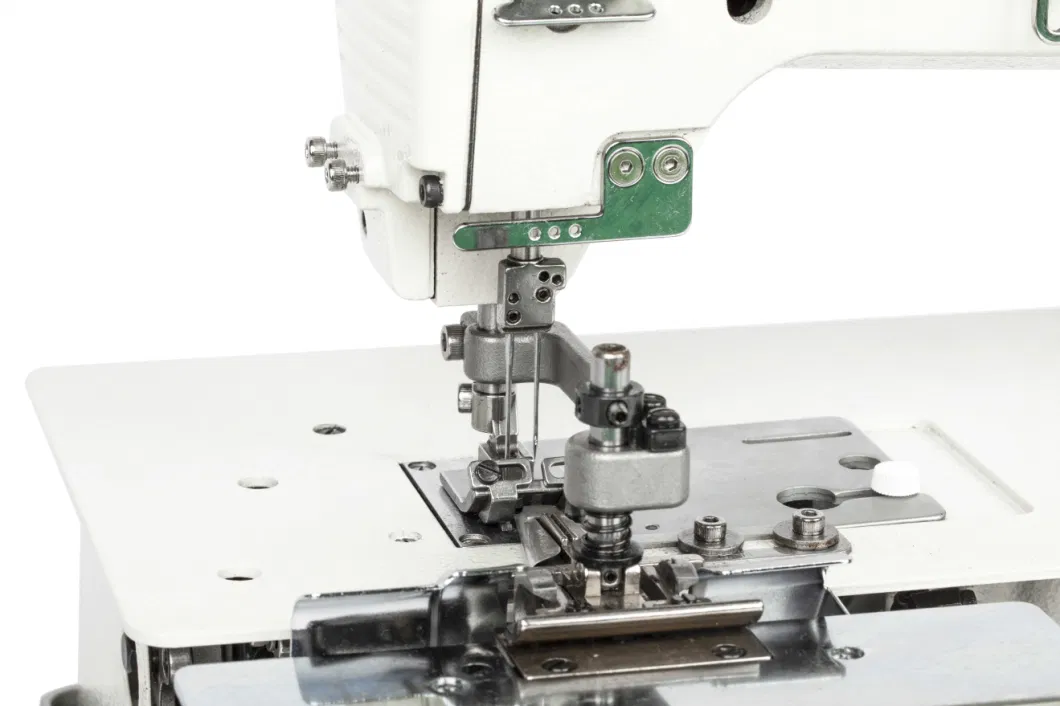 Double Needle Flat-Bed Belt Loop with Front Fabric Cutter Machine (2000c)