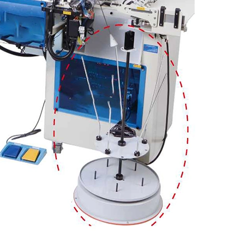 Precision High Speed Elastic Band Interlock Sewing Machine with Logo