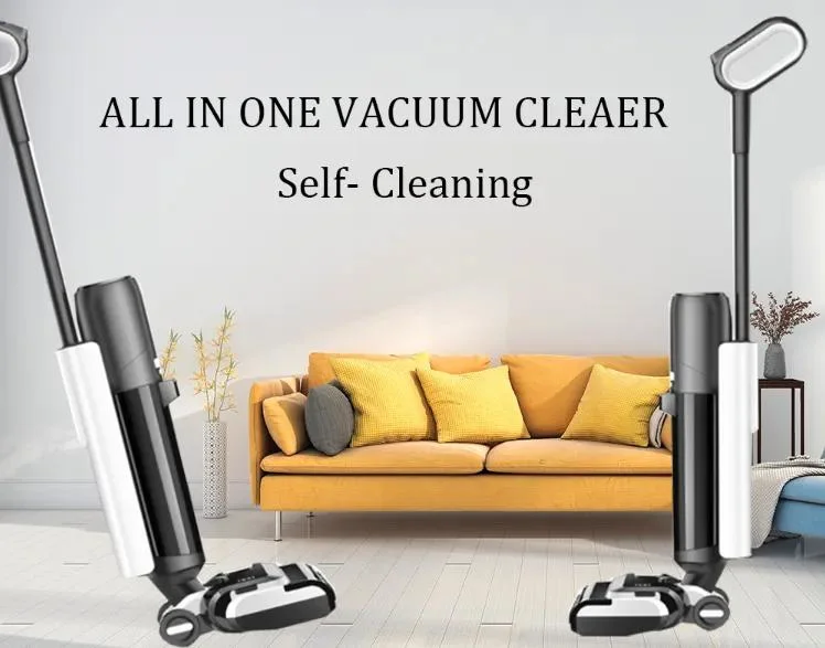 Cordless Vertical Vacuum Cleaner Wet and Dry Washing Machine