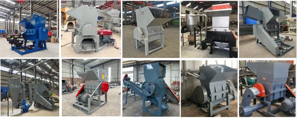Special Custom Blade Type Dilapidated Fishing Net Crusher Runs Smoothly Without Winding