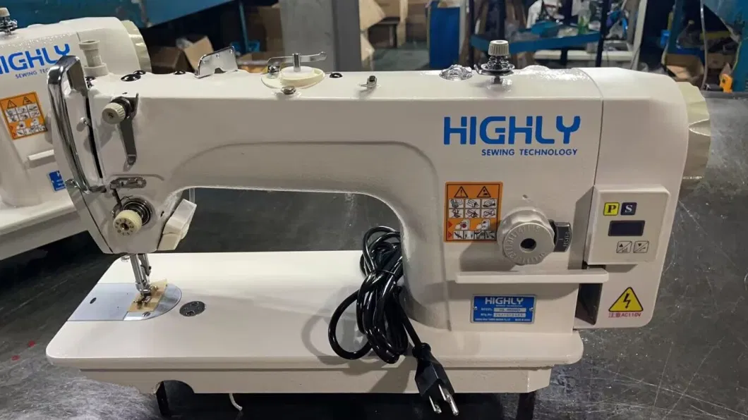 Highly Full Automatic Direct Drive Computerized Single Needle Lockstitch Industrial Sewing Machine