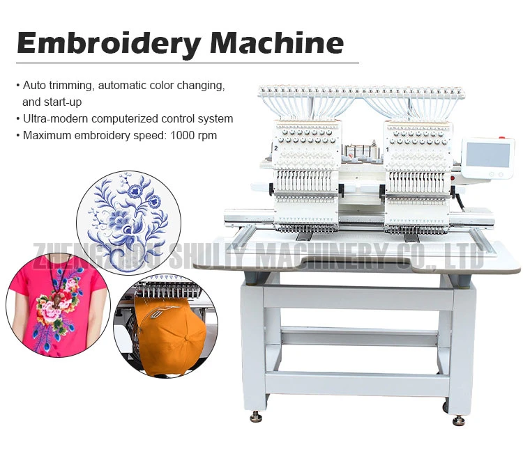 Embroidery and Sewing Machine Multi Needle Mini Embroidery Machine for Clothes