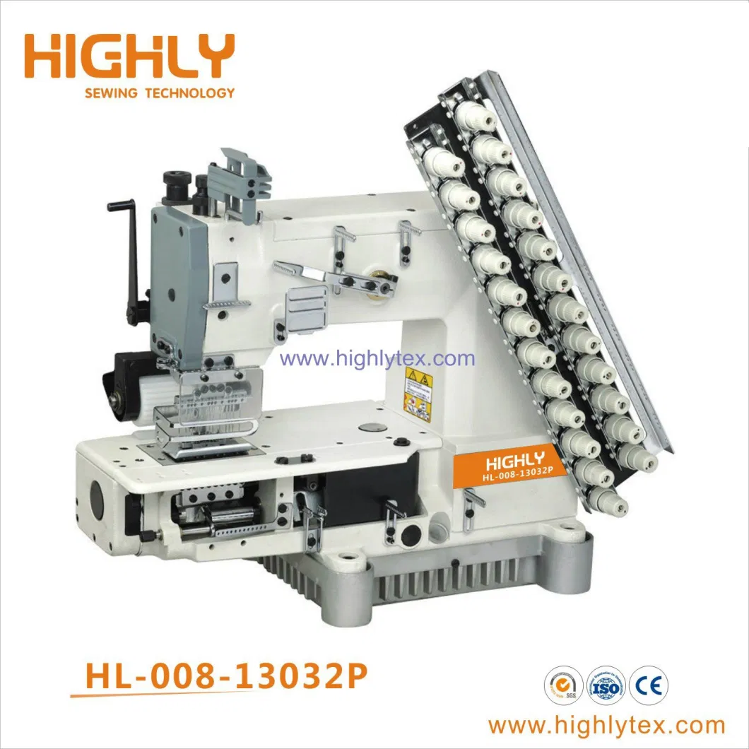 Hl-008-13032p Multi Needle Cylinder Bed Chain Stitch Sewing Machine