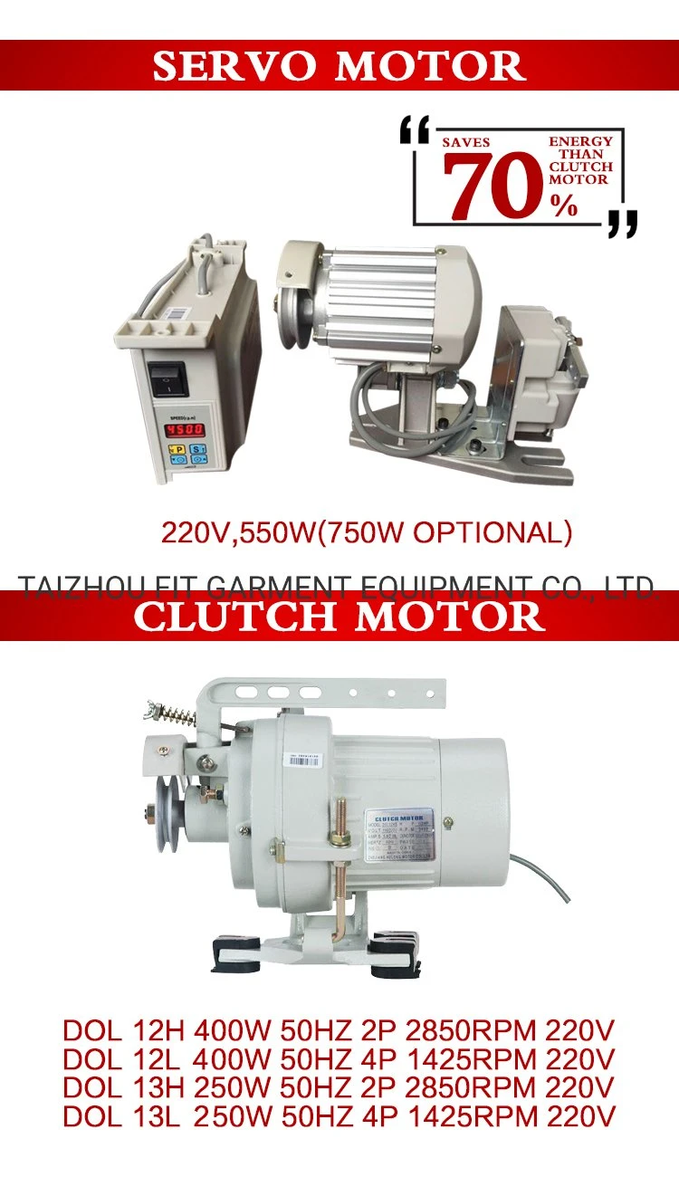 High Speed Lockstitch Sewing Machine with Cutter Fit-5200