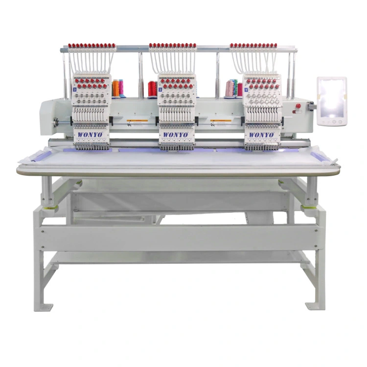 Embroidery Machine Mixed with Sequin Device