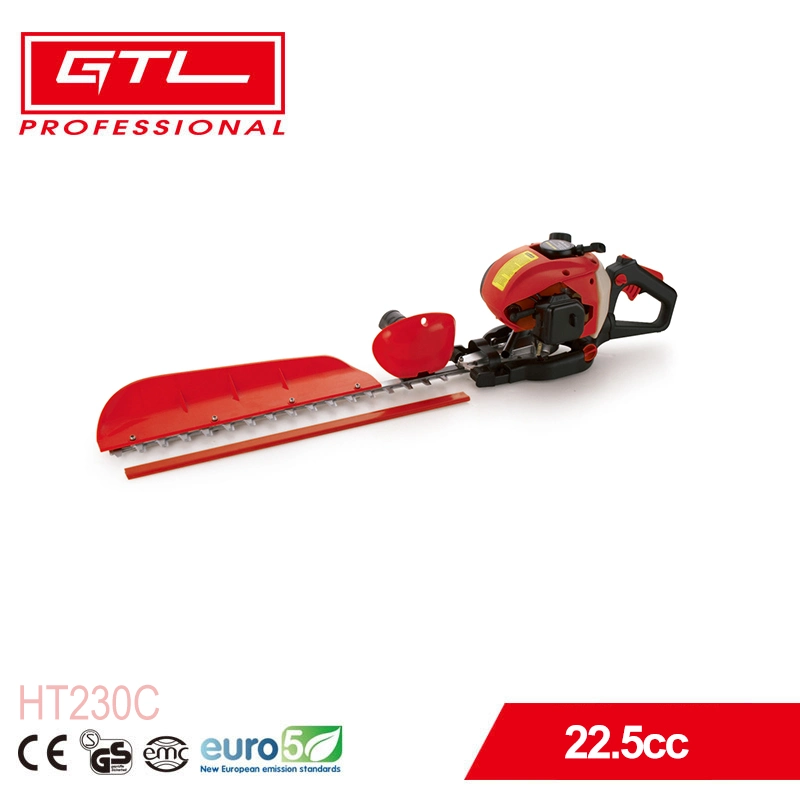 22.5cc 2-Stroke Gas Powered Hedge Trimmers with Single Sided Shrub Trimmer (HT230C)