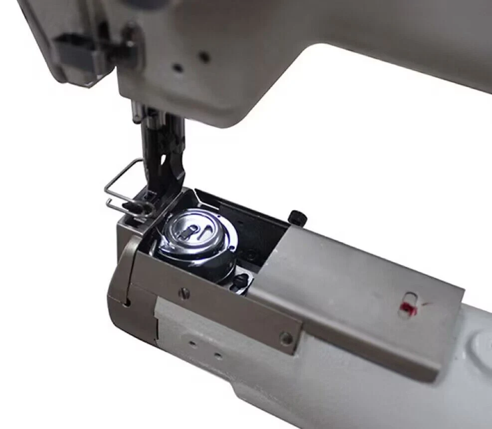 Direct Drive Single Needle Cylinder Bed Compound Feed Heavy Duty Sewing Machine with Binder and Cutter