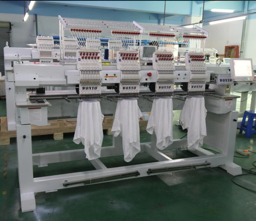 Wonyo Multi Head High Speed Embroidery Machine Industrial Use Wy1204CH