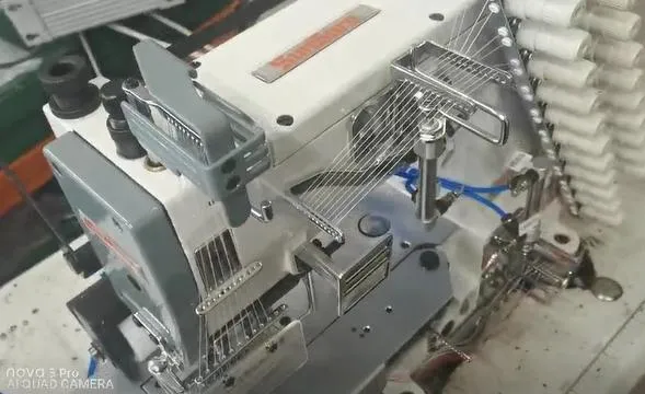 Multi Needle Decorative Smocking Sewing Machine with 12 Needles Ss-008-12064p/Vsm