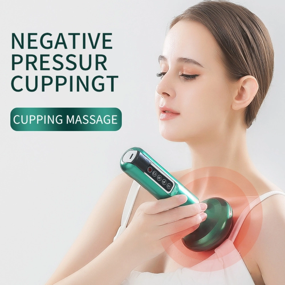 Massage Scraper Electric Vacuum Cupping Body Slimming Hot Compress Ci23691
