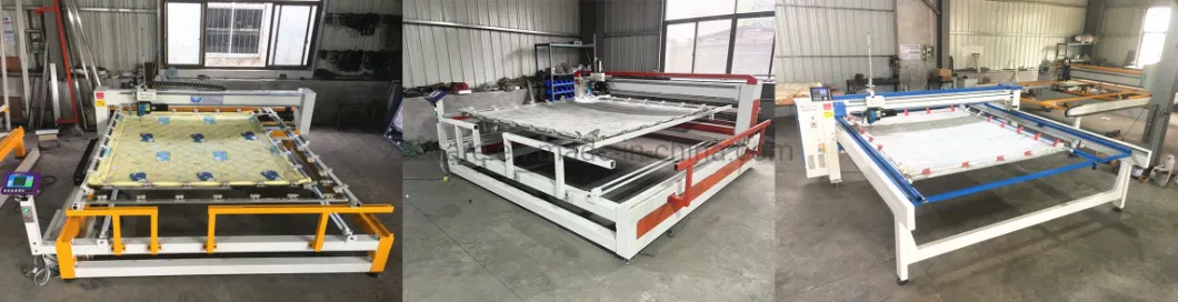 Automatic Industrial Computerized Long Arm Single Head Needle Mattress CNC Quilting and Embroidery Comforter Quilt Sewing Machine Single Needle Bedcover Price