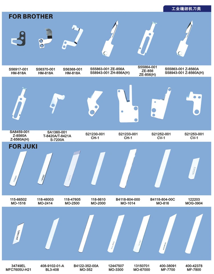 knives for Sewing Machinery -02