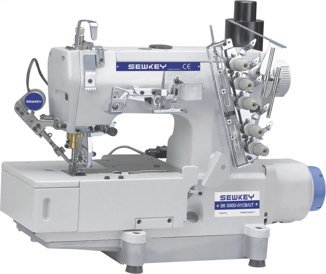 Sk500d-01CB/Ut Direct-Drive Automatic Thread Cutting Interlock Sewing Machine