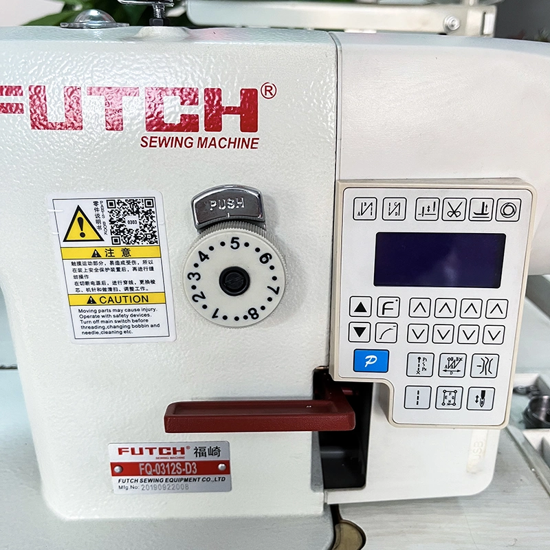 One Piece Heavy Duty Computer Industrial Sewing Machine with Side Cutter