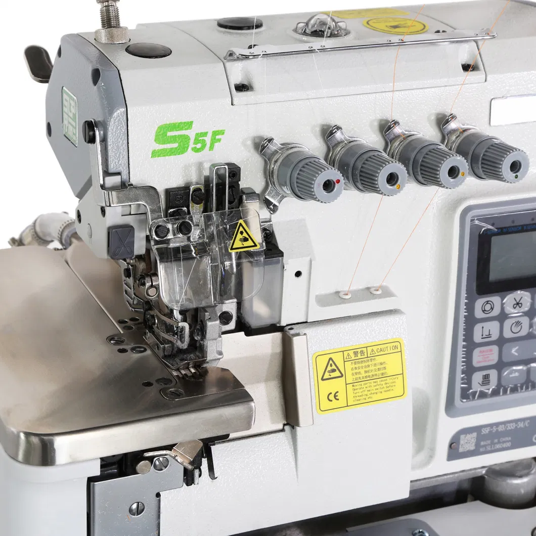 S5 Factory Wholesale Automatic Intelligent High Speed Computer Overlock Industrial Sewing Machine