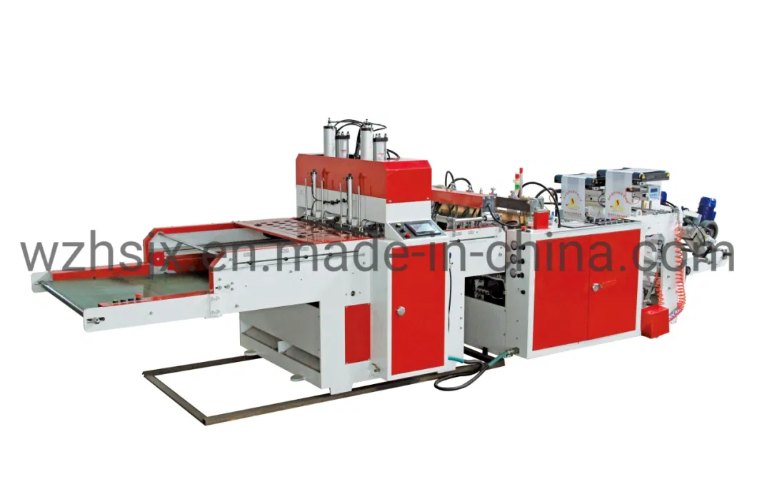 Fully Automatic Carry Bag T-Shirt Bag Plastic Vest Bag Trash Bag Garbage Bag Making Machine EPC Device