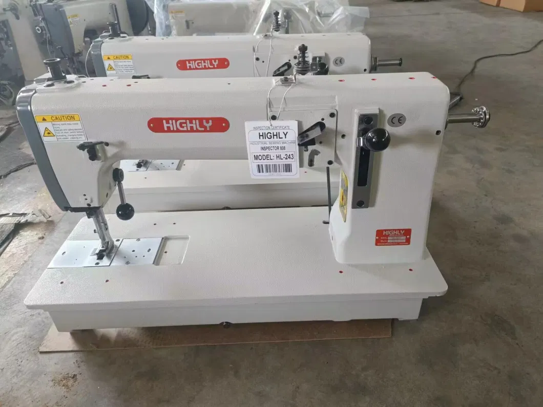 Flat Bed Extra Heavy Duty Top &amp; Bottom Feeding Leather Sewing Machine