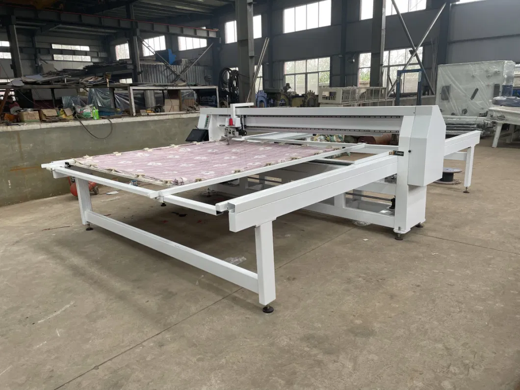 Automatic Thread Trimming Function Computerized Industrial Single Needle Head Bedcovering Mattress Quilting Machine