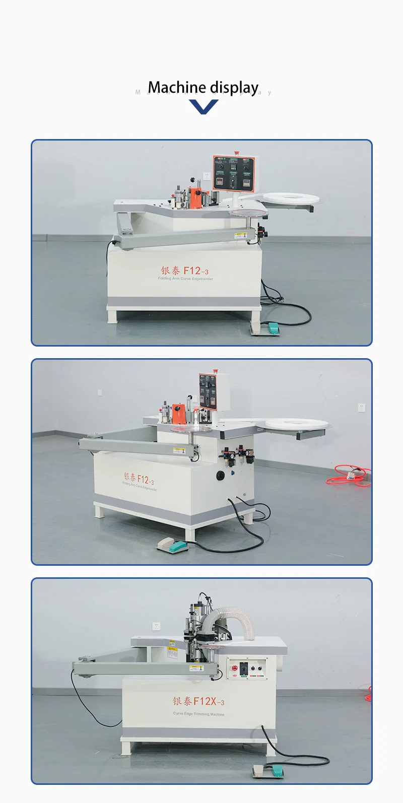 Woodworking Full Automatic PVC Automatic Trimmer for Customized Furniture
