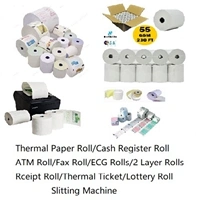 Paper Craft Roll Adhesive Label Cup Bag Fabric Silicon Jumbo Lamination Box Sticker Nonwoven Ticket Thermal Paper Tape Slitting Machine Slitter Rewinder Cutter