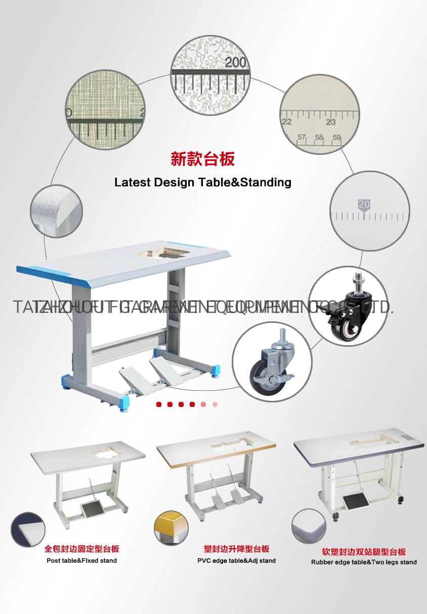 Automatic Trimmer Sense Foot Presser Four Threads Overlock Sewing Machine (FIT GT7-4)