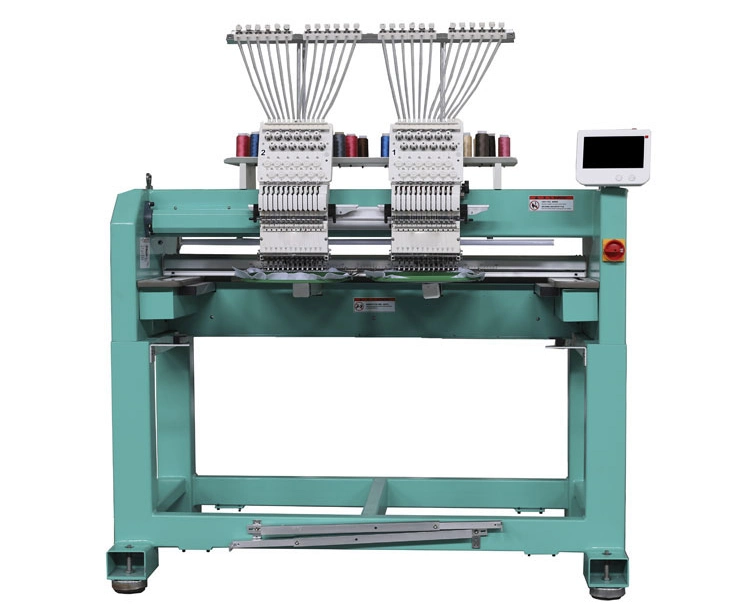 Custom Automatic Thread Trimming High Speed Computerized Multi Head Clothing Apparel Embroidery Machine