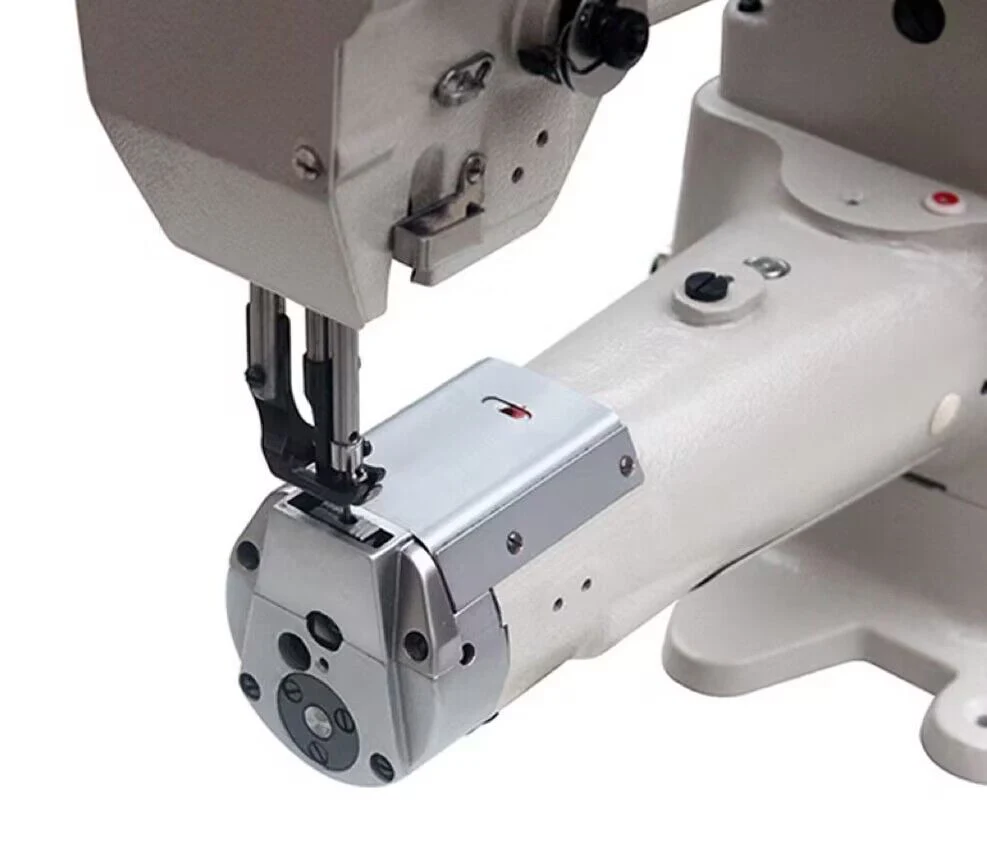 Direct Drive Single Needle Cylinder Bed Compound Feed Heavy Duty Sewing Machine with Binder and Cutter