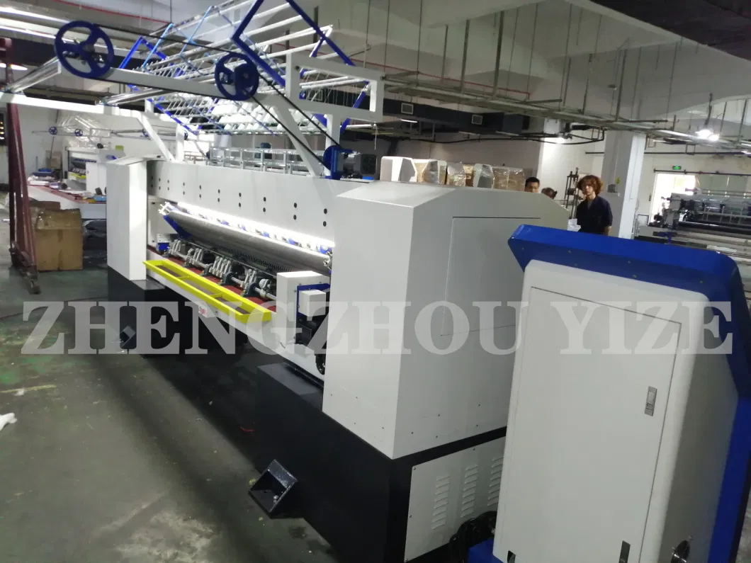 Computer Multineedle Sewing Machine Quilt Blanket Packing Rolling Mattress Border Long Multi Needle Shuttle Quilting Machine
