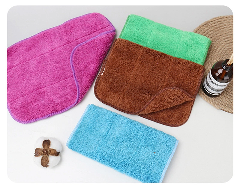 Multifunctional Streak Free Microfiber Dust Cleaning Cloth Rags for Household Kitchen Floor Car