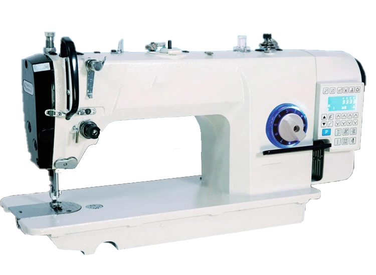 Direct-Drive Sewing Machine for Sewing Jeans with Automatic Thread Trimmer