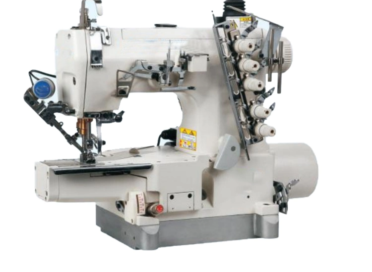 High Speed General Plain Seaming Interlock Sewing Machine with Clutch Motor