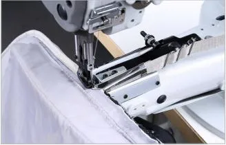 HY-1341B-7 Cylinder Bed, Single Needle Compound Feed Sewing Machine With Auto Trimmer, Leather Sewing Machine