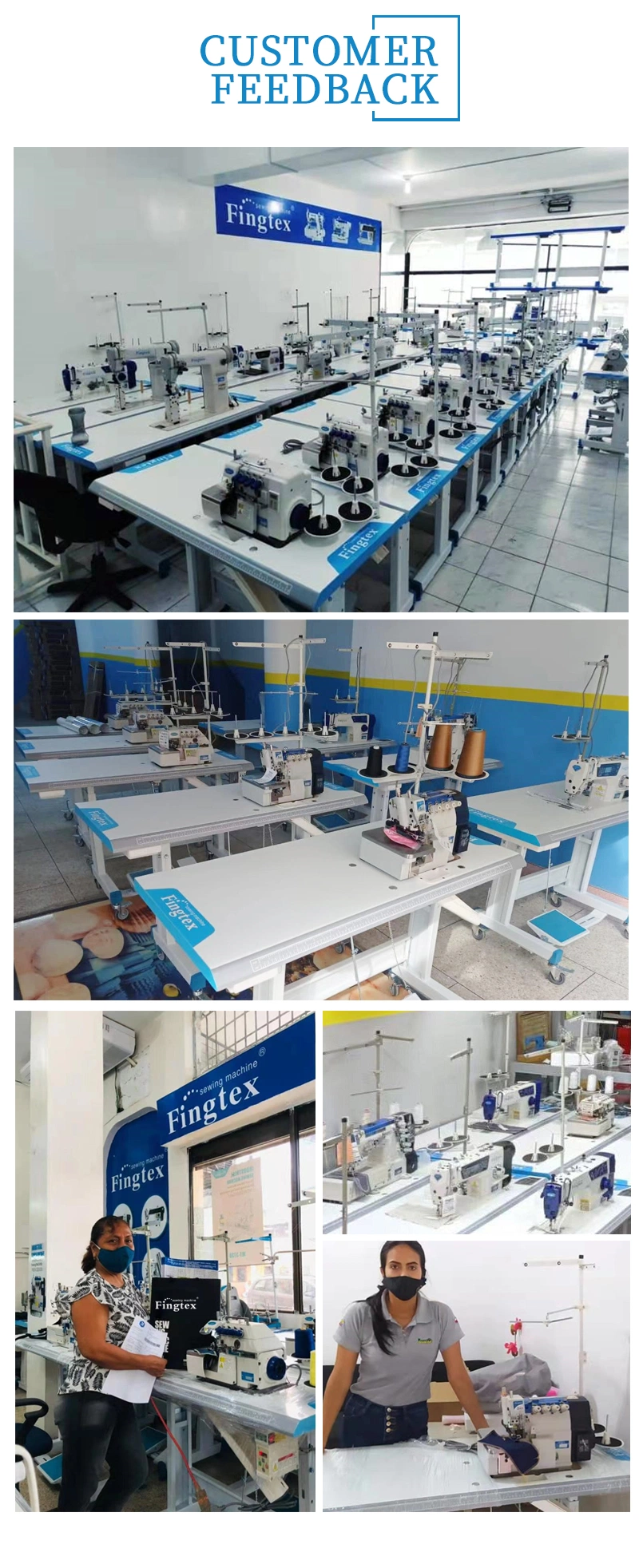 Computerized All-Auto Overlock Sewing Machinery with Upper&Lower Differential Feed