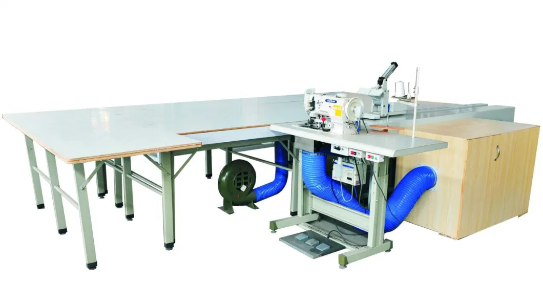 Automatic Mattress and Quilts Edge Cutting and Tape Binding Sewing Machine Unit
