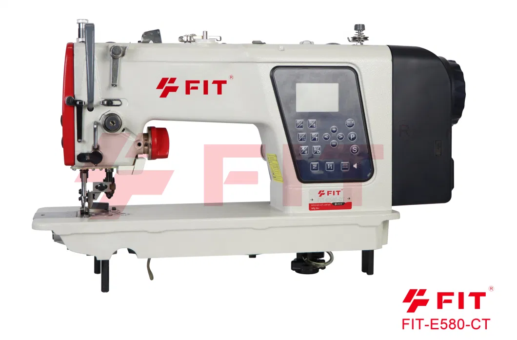 Fit-E580-CT Stepping Motors Full Automatic Lockstitch with Edge Cutter