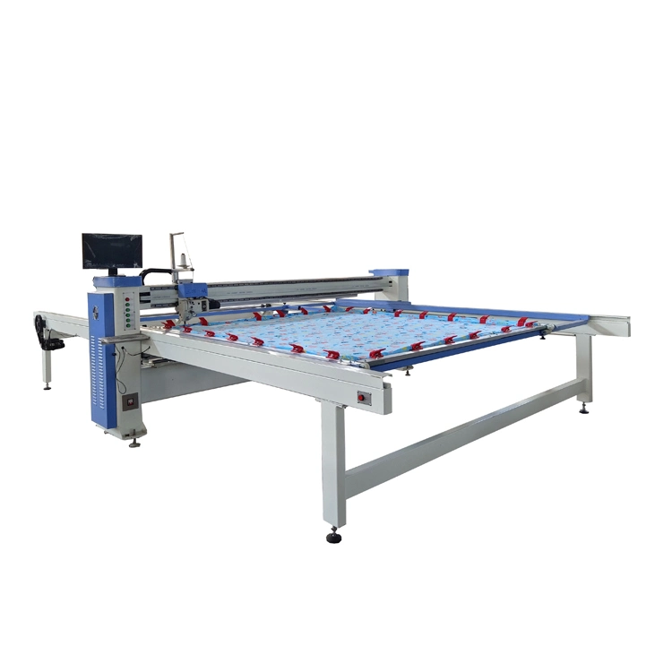 Automatic Thread Trimming Function Computerized Industrial Single Needle Head Bedcovering Mattress Quilting Machine