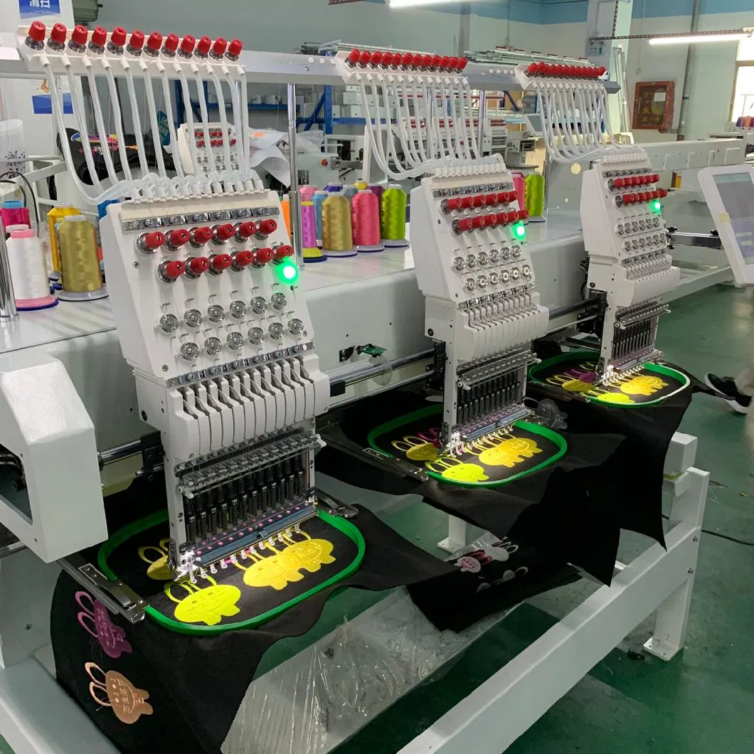 Wonyo 3 Heads Sewing Machine Industrial Computer Embroidery Machine Price