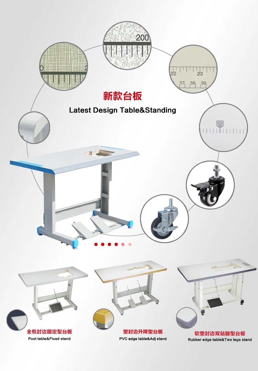 Multi- Needle Cylinder Bed Double Chainstitch Machine with Pneumatic Trimmer