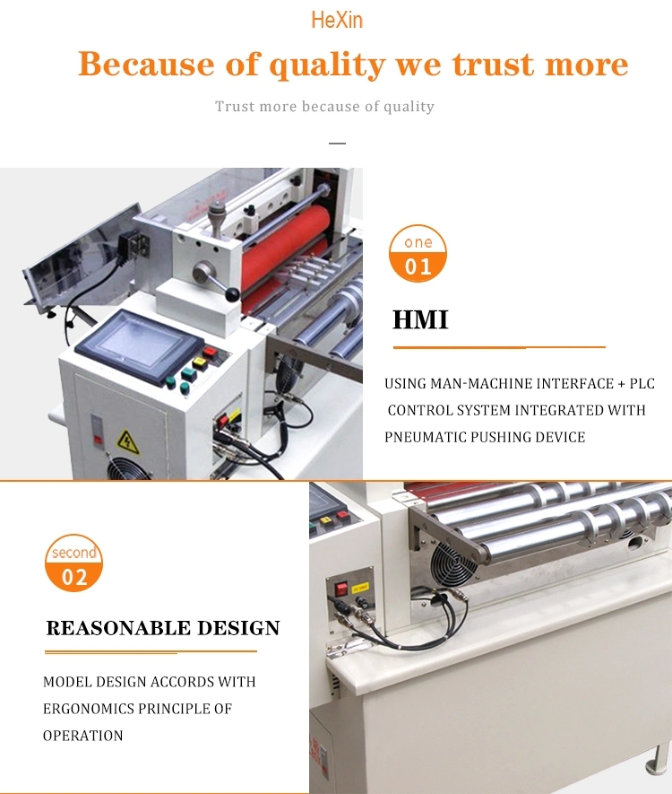 Automatic Detect Printing Mark Thread Knitted Hat Fabric Cutting Machine PVC Paper Roll to Sheet Cross Cutter Machine