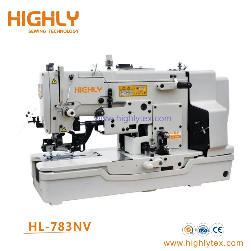 High Speed Computerized Eyelet Button Holing Sewing Machine