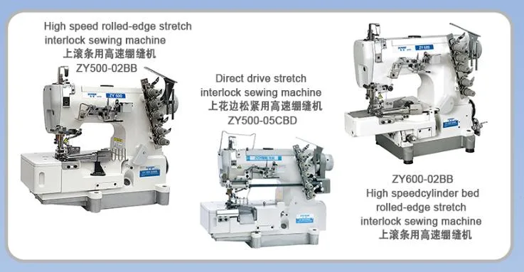 Zy500-01da Zoyer Direct Drive Interlock Industrial Automatic Sewing Machine