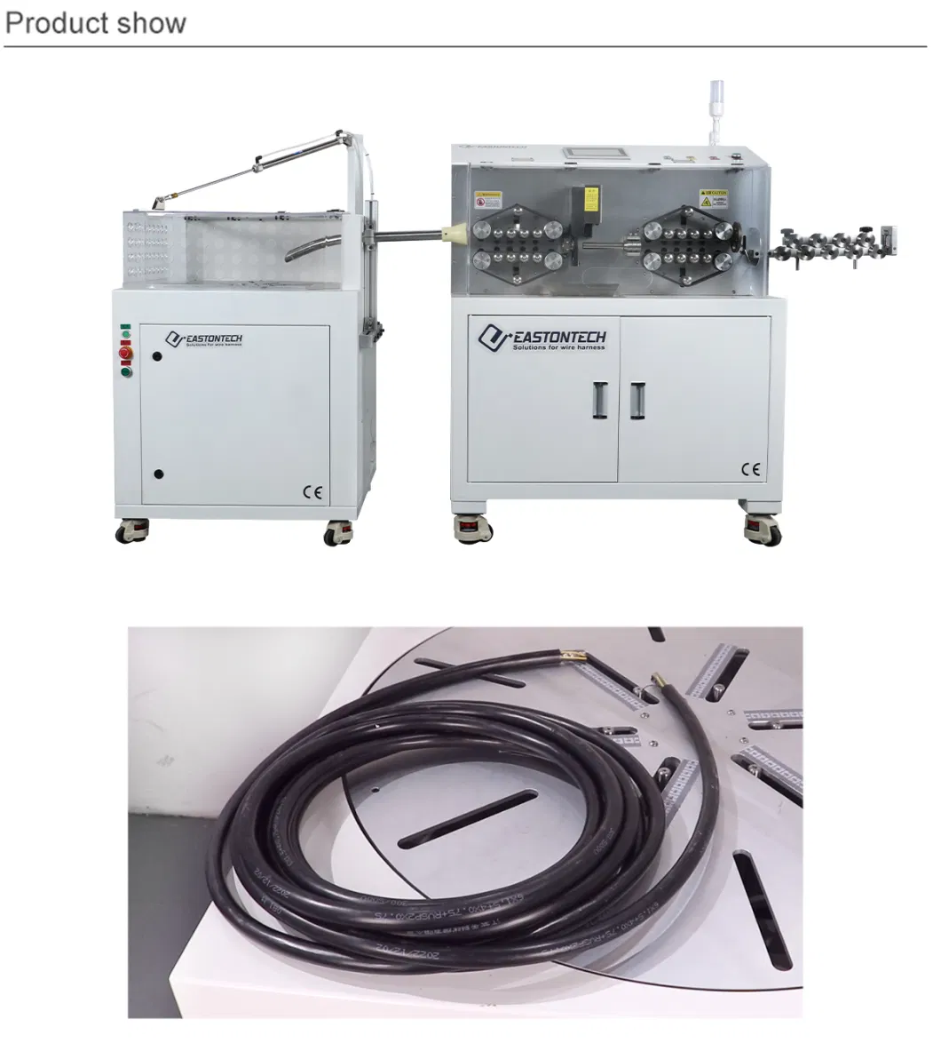 Fully Automatic Wire Stripping Cutting Machine Twisting Device Stripping Data Cable Manufacturing Equipment Machine