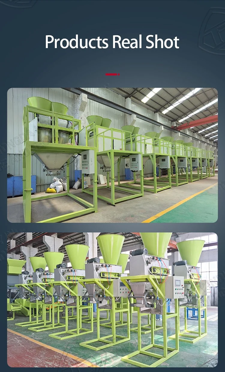 Organic Compound Fertilizer Making Machines for Bagging Pellet Packaging Automatic