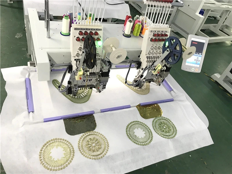 Good Quality Wonyo Computerized Single Head Sequin and Cording Embroidery Machine