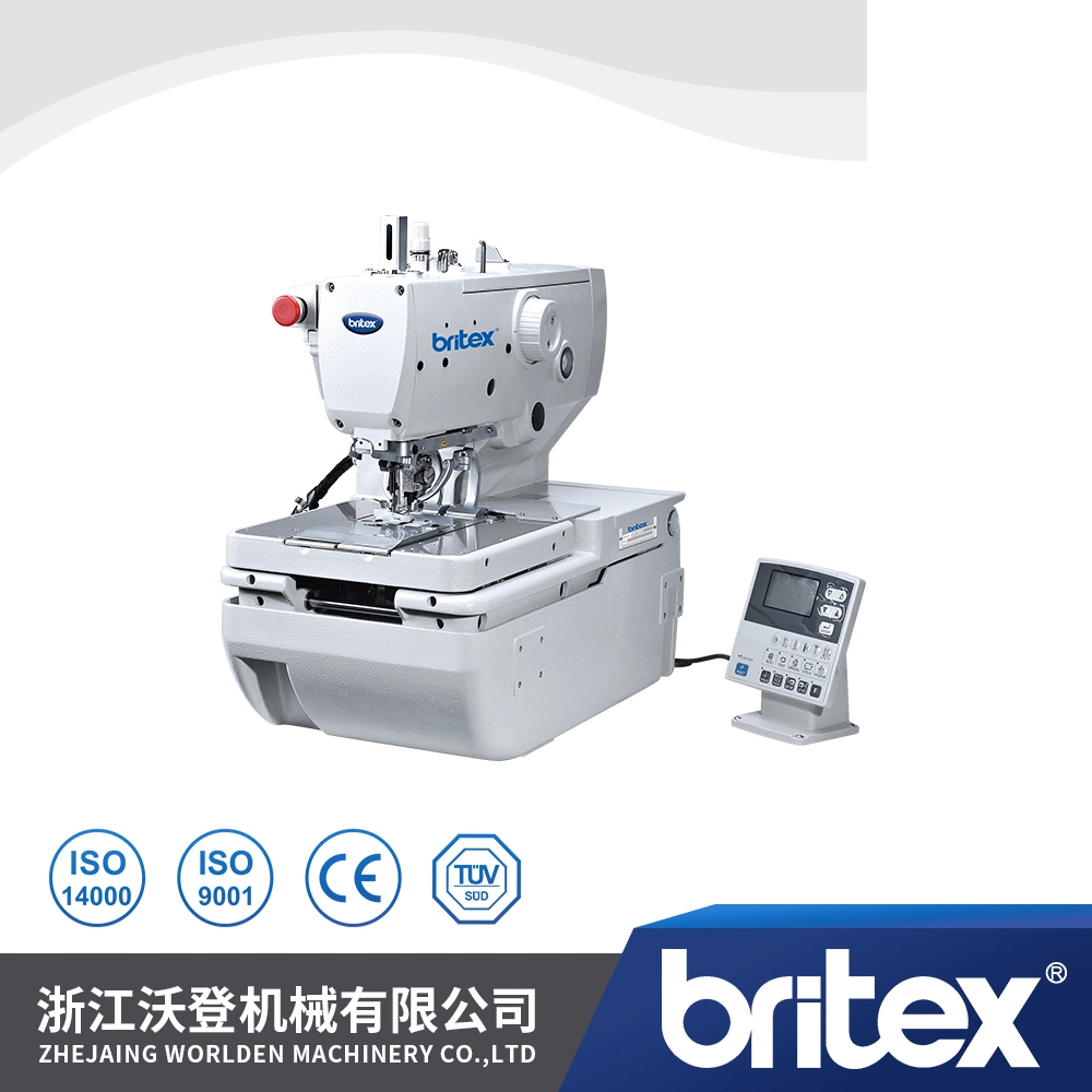 Br-9820-01/02 (BRITEX) High Speed Computerized Eyelet Holing Sewing Machine